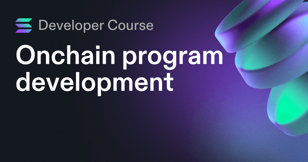 Onchain program development